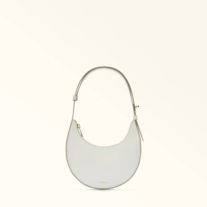 Women Top Handles Furla Delizia Mini Bag Marshmallow