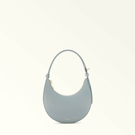 Women Top Handles Furla Delizia Mini Bag Nuvola