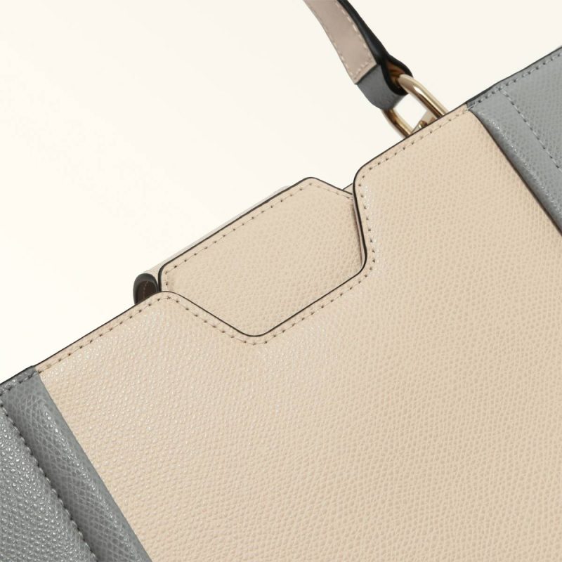 Women Totes Ballerina I+Cenere Furla Riva Tote M - Image 5