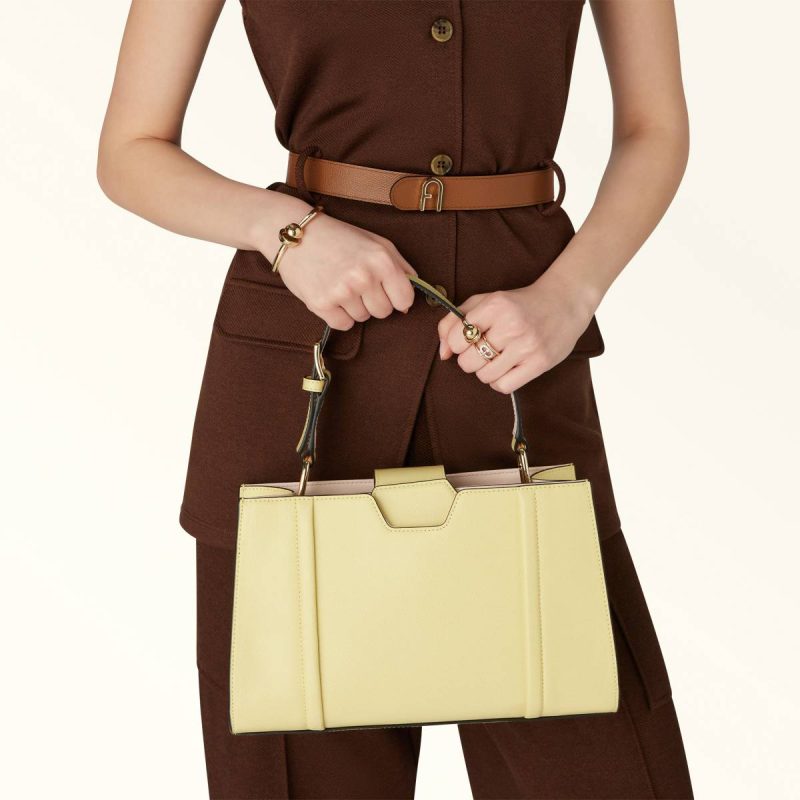 Women Totes Furla Riva Tote M Freesia - Image 2