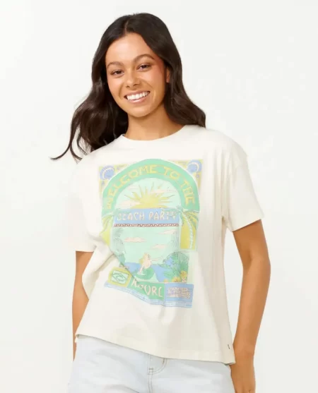 Women Tropicana Relaxed Tee Tees & Tanks Rip Curl