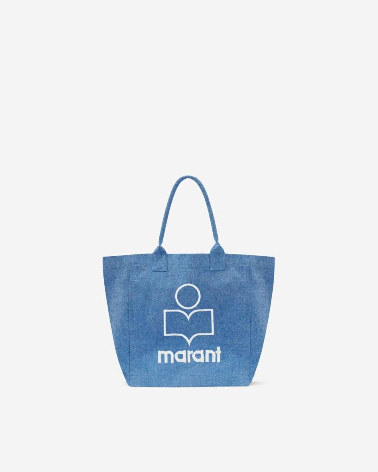 Women Yenky Small Tote Bag Tote Bags Isabel Marant Blue - Image 3