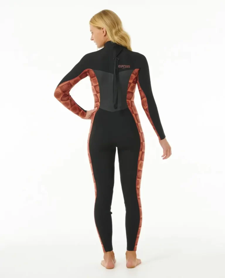 Womens Dawn Patrol 4/3 Back Zip Wetsuit Fullsuits Rip Curl Women - Image 2