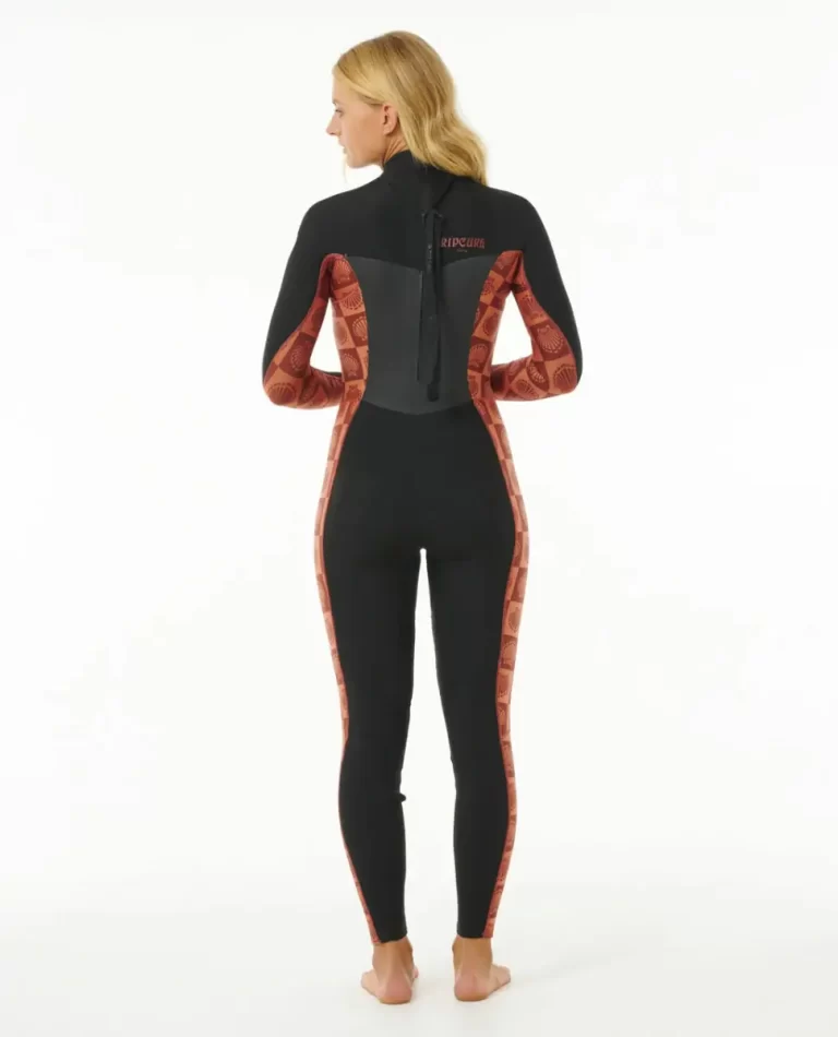 Womens Dawn Patrol 4/3 Back Zip Wetsuit Fullsuits Rip Curl Women - Image 3